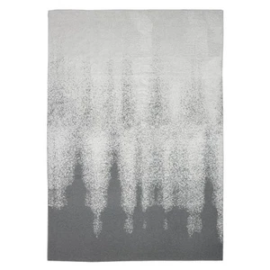 NEW David Fussenegger Grey Hourglass Deco Blanket - Picture 1 of 2