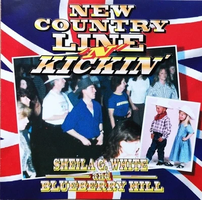 New Country Line 'N' Kickin' Sheila G White Blueberry Hill CD VGC Foto 1 de 3