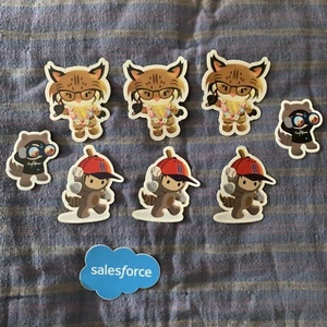 9 brand NEW Salesforce - Stickers / Laptop Stickers -B2 - Picture 1 of 9