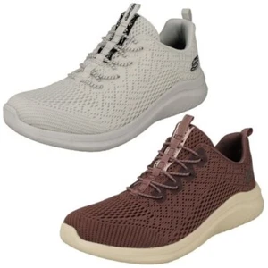 Donna Skechers Slip On Scarpe Sportive Casual Lite Scanalatura 13350 - Picture 1 of 19