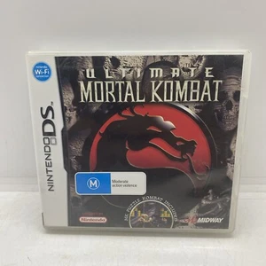 Ultimate Mortal Kombat Nintendo DS Case & Manual Only NO GAME Free Postage - Picture 1 of 4