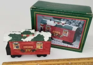 World Bazaar North Pole Express Caboose Train Car Christmas Decoration - Picture 1 of 7