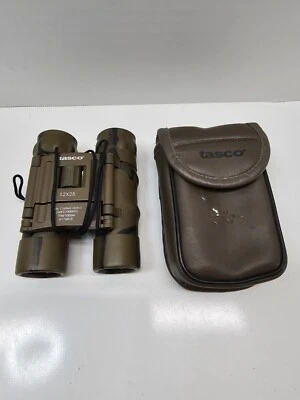 Tasco camo binoculars 12x25 Model 178BCR Fully coated optics -240ft/1000yds - Image 1 of 4