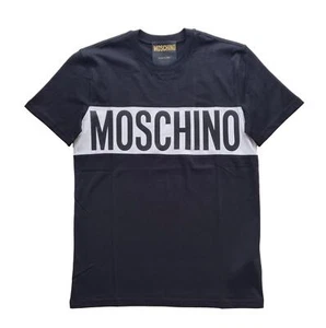 MOSCHINO maglia t-shirt ZRA0728 nero-bianco - Picture 1 of 3