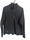 Eddie Bauer womens activwear fleece XL pullover First Ascent black jacket