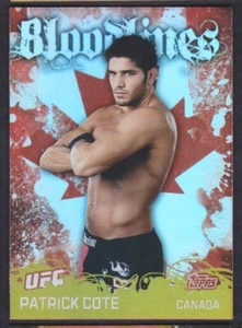 2010 TOPPS UFC BLOODLINES PATRICK COTE #BL-2 EINSATZ - Bild 1 von 2