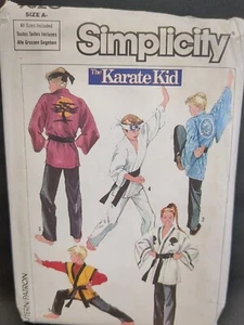 Vintage 1980-90 Karate Kid Sewing Pattern Children/Youth Halloween - Picture 1 of 4