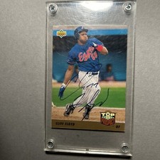 CLIFF FLOYD 1993 UPPER DECK ROOKIE AUTO AUTOGRAPH #325/2,000