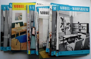 DDR Fachzeitschrift Raumgestaltung Möbel und Wohnraum Jahrgang 1960 – 1962 - Picture 1 of 5
