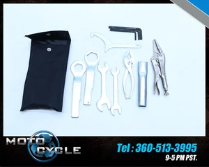 2016 KAWASAKI NINJA EX650R EX 650 TOOL KIT TOOLS POUCH HOLDER K59 - Picture 1 of 3