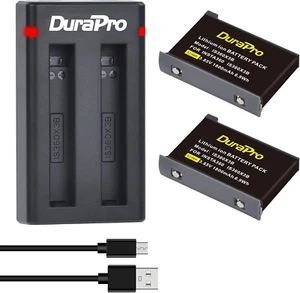 ONE X3 2 Batterie Da 1800 Mah + Doppio Caricatore USB Con Porta Di Tipo C per Fo - Zdjęcie 1 z 12