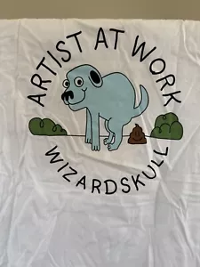 Wizard Skull Tshirt S - Picture 1 of 4