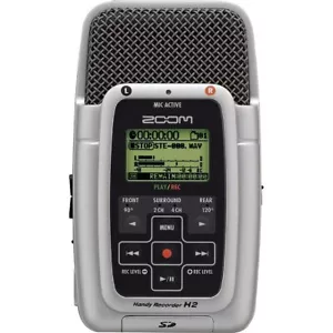 Zoom H2 pratico registratore stereo portatile MP3 audio WAV USB 2.0 - Foto 1 di 1