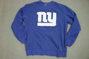 Eli Manning New York Giants Sweater Pullover Women Size Small Blue NFL Football - Picture 1 of 9