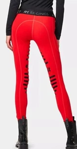 ea.St R1 Reggings Signature Red XS 34 East Riding Leggings Breeches Leggings Red - Picture 1 of 18