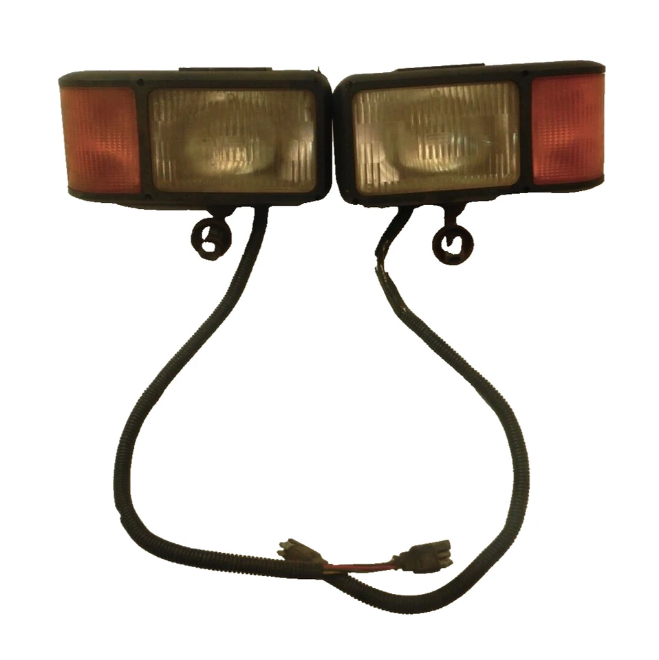 Trucklite All Terrain Snow Plow Head Light Lights Lamp Pair FREE SHIPPING Foto 1 de 4