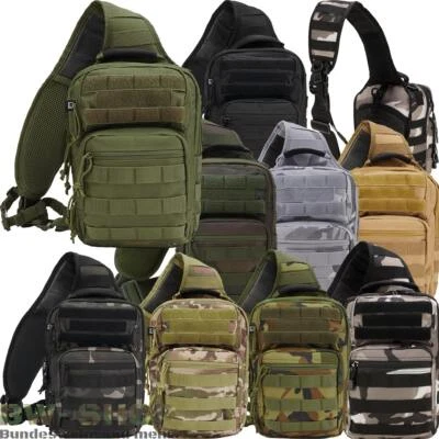BRANDIT US ASSAULT PACK COOPER RUCKSACK SLING 1-GURT MOLLE TASCHE TREKKINGRUCKSACK KLEIN
