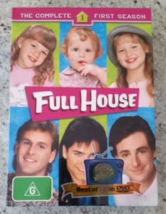 FULL HOUSE (1987)- COMPLETE FIRST SEASON - R4 - 5 DISC DVD BOXED SET - EXCELLENT - Picture 1 of 8