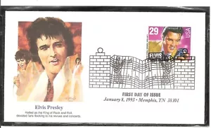 US Scott # 2721 Elvis Presley FDC. Fleetwood Cachet. 4 - Picture 1 of 1