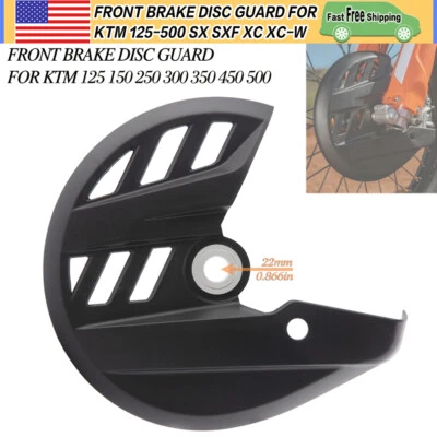 PARA KTM PROTECTOR DE DISCO DE FRENO DELANTERO 125 150 250 300 350 450 500 SX SXF XC XC-W EXC F Foto 1 de 4