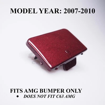 Parachoques Delantero tow hook cover para 07-10 Mercedes Clase C W204 AMG - Imagen 1 de 4