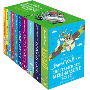 World of David Walliams The Terrific Ten! Mega-Massive 10 Books Box Set - Picture 1 of 3