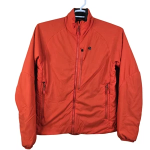 Mountain Hardwear Jacket Mens Small Orange Kor Strata Full Zip Nylon Gorpcore - Picture 1 of 13