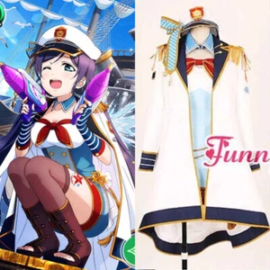 SALE Love Live Umi Sonoda Tojo Nozomi Anime Navy Dress Cosplay Costume Outfit - Picture 1 of 6