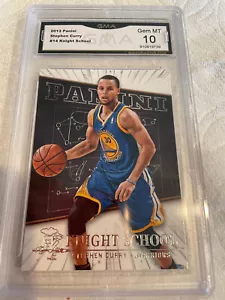 STEPHEN CURRY WARRIORS 2013 PANINI KNIGHT SCHOOL # 14 GRADED 10 L@@@@K - Picture 1 of 2