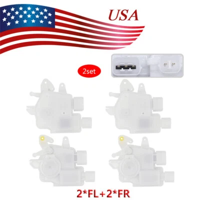 2 Pair(4PCS) Power Door Lock Actuators Left Right For Acura TSX TL Honda Accord - Image 1 of 4