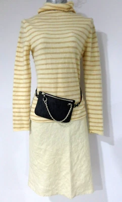 Michael Kors MK Signature Logo Belt Bag Pouch Wristlet Fanny Pack Leather Clutch - Image 1 of 4