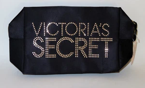 Bolso de Cosméticos VICTORIA'S SECRET Negro Tachonado con Color Plateado - Imagen 1 de 8