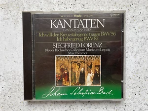 BACH Cantata 56/82 SIEGFRIED LORENTZ CD - Imagen 1 de 1