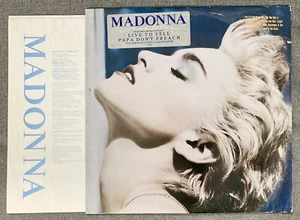 USA Gold Stamp Promo W/ Hype Sticker! Madonna True Blue LP! Open Your Heart - Bild 1 von 17
