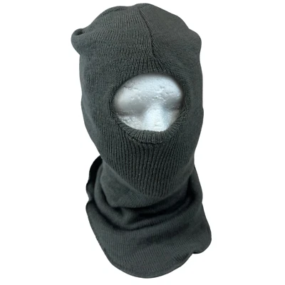 Used Good Extended Cold Weather Foliage Green Balaclava*mocinc.1982* - Image 1 of 3