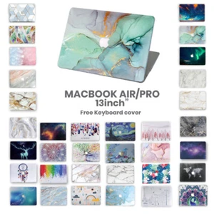 For Apple Macbook Air Pro 13 14 16 Inch Pattern Hard Case Shell + keyboard Cover - Picture 1 of 71