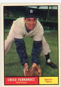 1961 Topps    Chico Fernandez     Detroit Tigers    112