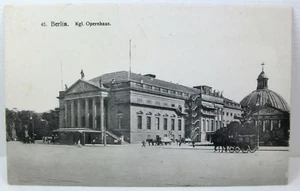 POSTCARD Berlin, Kgl. Opernhaus Opera House; Rob. Prager; Unposted - Picture 1 of 2