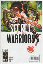 SECRET WARRIORS #11 / 1ST LEVIATHAN HICKMAN / MARVEL COMICS 2010