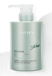 Lavien Silk Hair Hair & Scalp Clear Shampoo 500ml Anti-Hair Loss K-Beauty - Picture 1 of 11