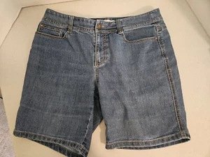 Christopher Banks Demin Women Shorts Size 12 Med Wash  - Picture 1 of 4
