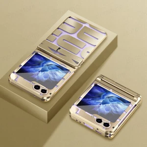 Für Samsung Z Flip6 Flip5 Flip4 3 5G Beschichtung Stoßfest Hart Klapp Case Cover - Bild 1 von 18