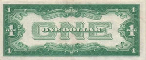 USA   $1  Series of 1928  Block  B - A  Funny Back  Circulated Banknote ESV - Picture 1 of 2