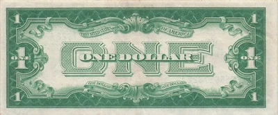 USA   $1  Series of 1928  Block  B - A  Funny Back  Circulated Banknote ESV - Image 1 of 2