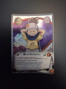 Naruto CCG 2006 Konohamaru #034 Diamond Foil Unlimited Edition NM - Picture 1 of 2