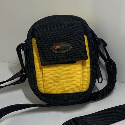Lowepro Camera Bag Pouch Small Compact Zippered Yellow 5.5” x 3” - Image 1 of 4
