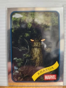 KRAKOA 2025 Topps Chrome Marvel card #180 - Picture 1 of 6