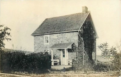 c1910 Lancaster County Pennsylvania Conrad Weiser House RPPC Postcard 25-9541 - Image 1 of 2