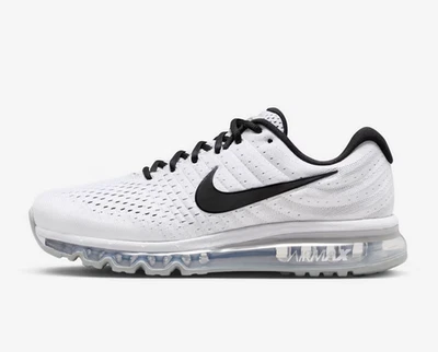 Zapatillas para hombre Nike Air Max 2017 blancas platino puro plateadas Foto 1 de 4