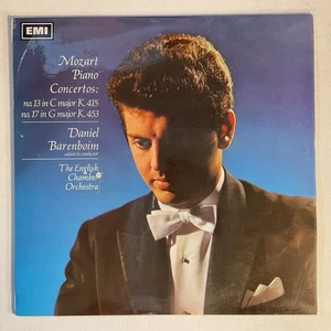 BARENBOIM Mozart Piano Concertos 415/453 N/Mint 68 UK HMV Superb Condition LP - - Picture 1 of 2